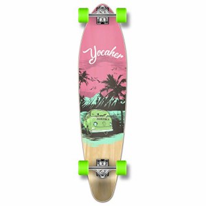 ロングスケートボード スケボー 海外モデル Yocaher Longboard Skateboard Complete Kicktail Cru