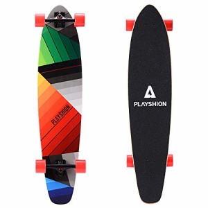 ロングスケートボード スケボー 海外モデル Playshion 42 Inch Longboard Skateboard Complete | 