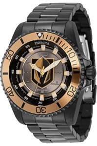 腕時計 インヴィクタ インビクタ Invicta Women's 42244 NHL Vegas Golden Knights Quartz Gold, Grey,