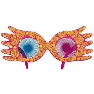 ハリー・ポッター アメリカ直輸入 おもちゃ Disguise Luna Lovegood Spectrespecs Glasses, Offic