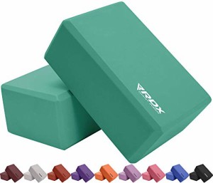 ヨガブロック フィットネス RDX Yoga Block Set, High-Density Eva Foam,Non-Slip Brick for Pilates Fle