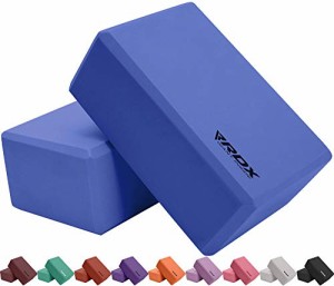 ヨガブロック フィットネス RDX Yoga Block Set, High-Density Eva Foam,Non-Slip Brick for Pilates Fle