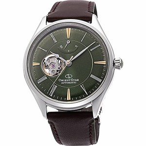 腕時計 オリエント メンズ Orient Star Classic Semi-Skeleton Forest Green Dial Watch RE-AT0202E