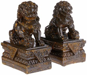 デザイン・トスカノ 置物 インテリア Design Toscano Chinese Guardian Lion Foo Dog Asian Decor St