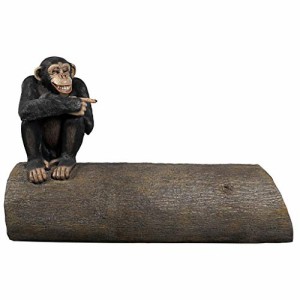 デザイン・トスカノ 置物 インテリア Design Toscano See Monkey Do Chimpanzee Sculptural Outdoor 