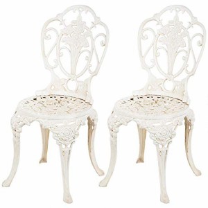 デザイン・トスカノ 置物 インテリア Design Toscano Villa Ravello Rose Garden Bistro Chair: Set 