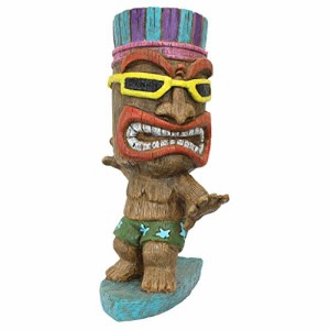 デザイン・トスカノ 置物 インテリア Design Toscano Kahuna Tiki Surfer Dude Statue