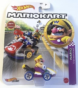 ホットウィール マテル ミニカー Hot Wheels - Mario Kart - Wario - Standard Kart - Toty - Mint/NrM