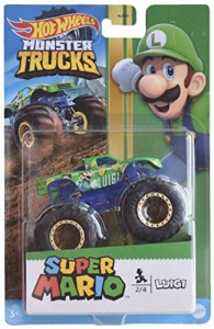 ホットウィール マテル ミニカー Hot Wheels Monster Trucks Luigi