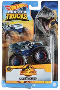 ホットウィール マテル ミニカー Hot Wheels Monster Trucks Giganotosaurus, Jurassic World Dominion