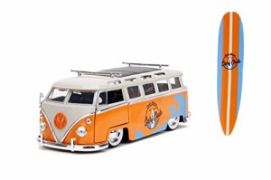 ジャダトイズ ミニカー ダイキャスト Punch Buggy Slug Bug 1:24 1962 Volkswagen Bus Die-Cast Car,