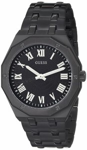 腕時計 ゲス GUESS GUESS Mens 42mm Watch - Black Strap Black Dial Black Case