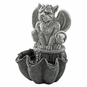 デザイン・トスカノ 置物 インテリア Water Fountain - Cedric the Squirt Gothic Gargoyle Statue G