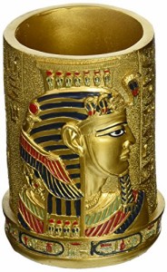 デザイン・トスカノ 置物 インテリア Design Toscano QL1244 Egyptian Pharaoh Pen Vessel,full colo