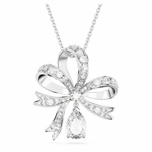 スワロフスキー アメリカ アクセサリー SWAROVSKI Volta Large Pendant Necklace, Big Bow-Inspired