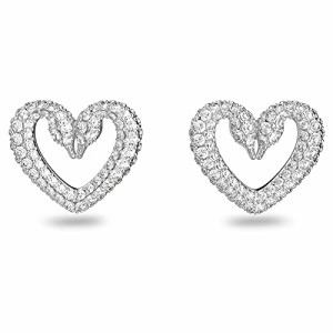 スワロフスキー アメリカ アクセサリー Swarovski Una Stud Pierced Earrings, with White Crystal 