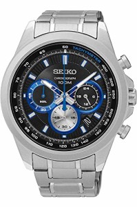 腕時計 セイコー メンズ Seiko Quartz Watch SSB243P1 - Stainless Steel Gents Quartz Chronograph