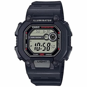 腕時計 カシオ メンズ Casio Heavy Duty Digital, Black/Grey, Strap