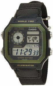 腕時計 カシオ メンズ Casio Classic Black Watch AE1200WHB-1B