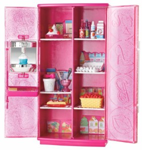 バービー バービー人形 日本未発売 Barbie Treats To TV Refrigerator Set