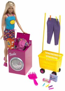 バービー バービー人形 日本未発売 Barbie Wash 'N Wear Doll w Color Change Outfits (2000)