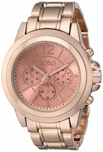 腕時計 クスクス キスキス XOXO Women's XO5591 Rose Gold-Tone Bracelet Watch