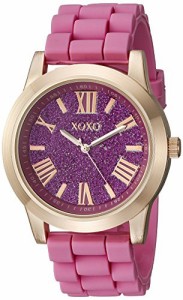 腕時計 クスクス キスキス XOXO Women's XO8086 Rose Gold-Tone and Pink Watch