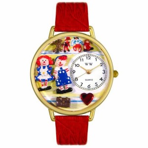 腕時計 気まぐれなかわいい プレゼント Whimsical Gifts Raggedy Ann & Andy 3D Watch | Gold Finis