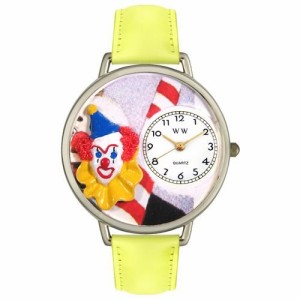 腕時計 気まぐれなかわいい プレゼント Whimsical Gifts Penny Clown 3D Watch Collection | Silver