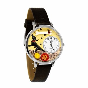 腕時計 気まぐれなかわいい プレゼント Whimsical Gifts Labrador Retriever 3D Watch | Silver Fin