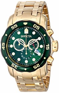 腕時計 インヴィクタ インビクタ Invicta Men's 80072 Pro Diver Analog Display Swiss Quartz Gold Wa