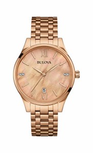 腕時計 ブローバ レディース Bulova Women's Diamonds - 97P113 Rose Watch