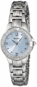 腕時計 ブローバ レディース Bulova Women's 96R172 Diamond Case Watch