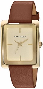 腕時計 アンクライン レディース Anne Klein Women's Leather Strap Watch, AK/2706