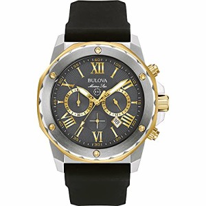 腕時計 ブローバ メンズ Bulova Men's Marine Star Series A Two-Tone Gold Ion-Plated Stainless Steel 6-