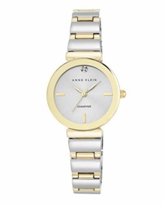 腕時計 アンクライン レディース Anne Klein Women's Genuine Diamond Dial Bracelet Watch