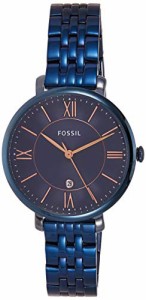 腕時計 フォッシル レディース Fossil Jacqueline Analog Blue Dial Women's Watch - ES4094