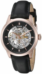 腕時計 フォッシル メンズ Fossil Men's ME3084 Townsman Automatic Black Leather Watch