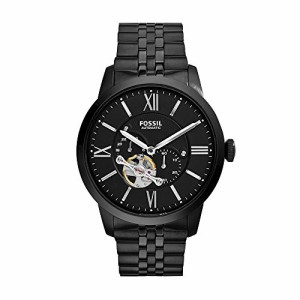 腕時計 フォッシル メンズ Fossil Men's ME3062 Townsman Mechanical Stainless Steel Watch with Black L