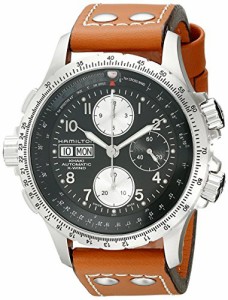 腕時計 ハミルトン メンズ Hamilton Men's H77616533 Khaki ; Dial color - Black X Chronograph Watch