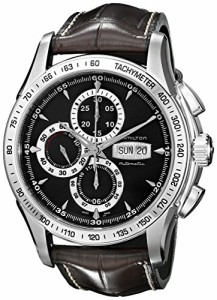 腕時計 ハミルトン メンズ Hamilton Men's H32816531 Lord Hamilton Black Day Date Chronograph Dial Wat