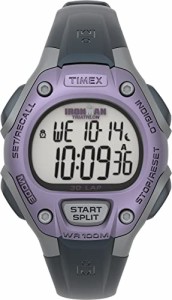 腕時計 タイメックス レディース Timex Women's Ironman 30-Lap Digital Quartz Mid-Size Watch, Grey/