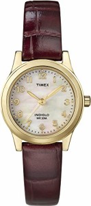 腕時計 タイメックス レディース Timex Women's Dress Watch Style # T21693 Elevated Classics Burgun