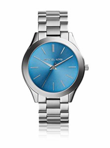 腕時計 マイケルコース レディース Michael Kors MK3292 Women's Slim Runway Blue Dial Stainless St