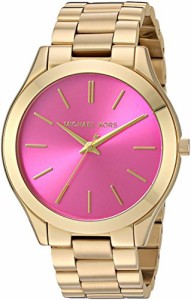 腕時計 マイケルコース レディース Michael Kors MK3264 Women's Slim Runway Gold-Tone Stainless St