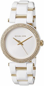 腕時計 マイケルコース レディース Michael Kors Women's Delray White Watch MK4315