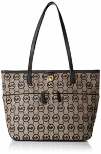 マイケルコース アメリカ 直輸入 MICHAEL Michael Kors Kempton Medium Pocket Tote,Beige/Black/Black