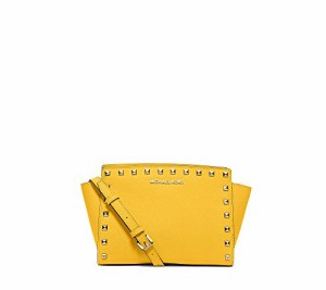 マイケルコース アメリカ 直輸入 Michael Kors Selma Stud Medium Messenger Sunflower Cross Body