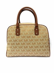 マイケルコース アメリカ 直輸入 MICHAEL Michael Kors MK Signature Large Satchel Bag, Beige/Camel/