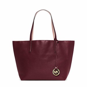 マイケルコース アメリカ 直輸入 Michael Kors Merlot Pastel Pink Izzy Large Reversible Leather Tot